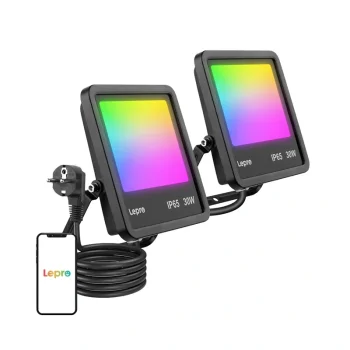 Lepro F1 30W išmanusis RGB lauko prožektorius Wi-Fi