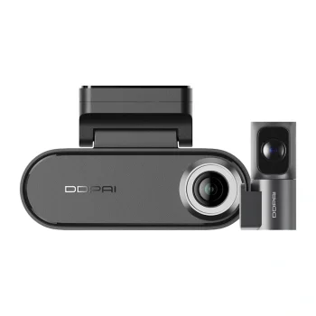 Vaizdo registratorius DDPAI N5 Dual 2026, 4K HDR priekyje ir 1080p gale, Wi-Fi 6, GPS