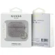 Guess 4G Strass Charm dėklas skirtas AirPods 4, Rožinis