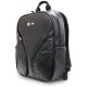 BMW Carbon Pockets & Metal Logo 16\" nešiojamojo kompiuterio kuprinė, juoda