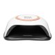 Glow V1 UV LED Nail Lamp 168W, White / Gold