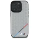 BMW M Perforated MagSafe dėklas iPhone 16 Pro Max (BMHMP16X23PUPDG), pilkas