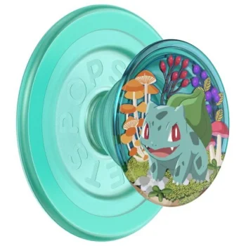 Popsockets 2 Bulbasaur telefono laikiklis ir stovas su MagSafe