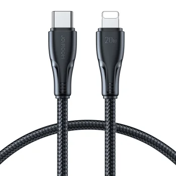 Joyroom Surpass A11 USB-C to Lightning Cable, 20W, 0.25m, Black