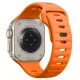 Tech-Protect Silicone Line dirželis Apple Watch (44 / 45 / 46 / 49 mm), oranžinis