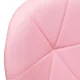 Kosmetologinė kėdė 4Rico QS-06G, rožinė/auksinė