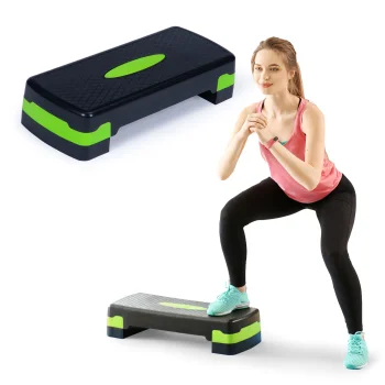 ModernHome Adjustable Aerobic Step Platform, 2 Height Levels