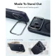 ESR Classic Hybrid dėklas su kojele ir MagSafe telefonui iPhone 18 Pro Max / 17 Pro Max, mėlynas