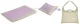 NEO Sport NS-902 Acupressure Acupuncture Massage Mat Set with Pillow, 70x44cm, Grey-Lavender
