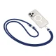 Telefono dirželis Tech-Protect C7S Crossbody, tamsiai mėlynas