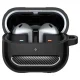 Spigen Rugged Armor dėklas, skirtas Samsung Galaxy Buds 3 / 3 Pro, juodas