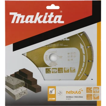 Deimantinis pjovimo diskas Makita B-54025 Nebula 230 x 22.23 mm betonui ir akmeniui