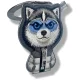 Magnetinis pakabukas-stovas Nimmy Cool&Cute 2.0 Wolf, juodas