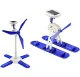 Educational solar construction set 6-in-1, blue