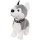 Interactive dog SMILE Gray Hasky