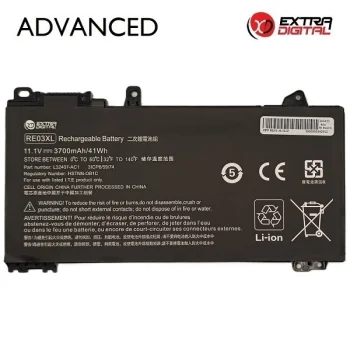 Nešiojamojo kompiuterio baterija HP RE03XL, 3700mAh, Extra Digital Advanced