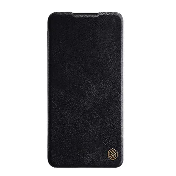 Nillkin Qin atverčiamasis dėklas telefonui Poco M4 Pro 5G / Redmi Note 11S 5G, juodas