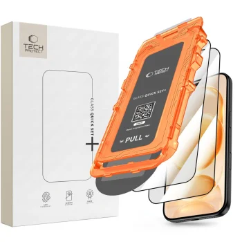Tech-Protect Quick Set+ apsauginis stiklas iPhone 18 Pro Max / 17 Pro Max, 2 vnt.