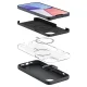 Spigen Silicone Fit Mag dėklas su MagSafe skirtas iPhone 14 Plus - Juodas