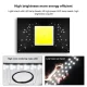 Fotostudijos palapinė Puluz PU5040EU 40cm, LED 2400 lm