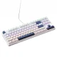 Laidinė mechaninė žaidimų klaviatūra Machenike K500B-B87, Red Switch, balta