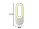 Ultrasonic Electric Insect and Mosquito Repeller with LED Night Light