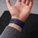 Laikrodžio dirželis Tech-Protect Silicone Line Apple Watch 44 / 45 / 46 / 49 mm, tamsiai mėlynas