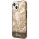 Guess dėklas iPhone 14 Plus telefonui, Porcelain Collection, ochros spalvos