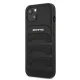 Mercedes AMG dėklas iPhone 13 mini su Debossed Lines, juodas