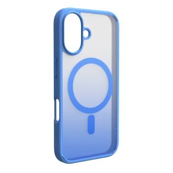 Puro dėklas iPhone 16 telefonui Gradient MagSafe, mėlynas