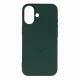 Dėklas Liquid Silicone Case MagSafe skirtas Samsung Galaxy S25, žalias