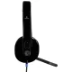 Logitech H540 USB laidinės ausinės su mikrofonu, juodos