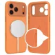 Tech-Protect Uniq MagSafe dėklas skirtas iPhone 17 Pro - oranžinis