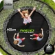 Neo-Sport batutas 465 cm (15 ft) su vidiniu tinklu ir kopėtėlėmis