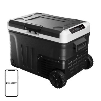 Nešiojamas automobilinis šaldytuvas Euhomy CF003 35L, juodas
