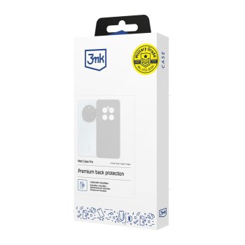 3mk Matt Case Pro for Samsung Galaxy S24, Black
