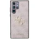 Samsung Galaxy S24 Ultra dėklas Guess 4G Big Metal Logo, rožinis