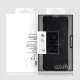 Atverčiamasis dėklas Nillkin Qin Case telefonui Redmi Note 11 Pro+ / Mi 11i HyperCharge, juodas