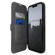 Atverčiamasis dėklas Raptic Urban Folio skirtas iPhone 14 Plus, MagSafe, juodas