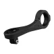 Dviračio kompiuterio laikiklis Cycplus Z4 31.8 mm vairui, juodas