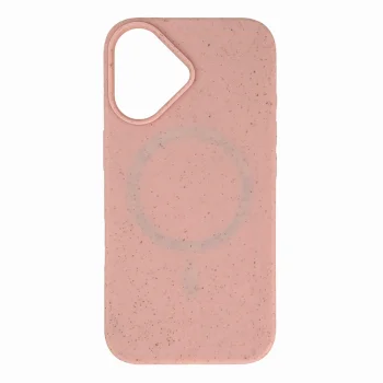 Dėklas iPhone 16 Plus su MagSafe Multiple Color Wheat Case, rožinis