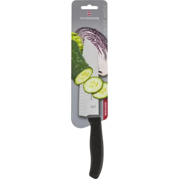 Virtuvinis peilis Victorinox Swiss Classic Deba Knife 17 cm, Black / Silver