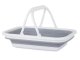 Collapsible Silicone Shopping Basket with Handles