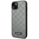 Karl Lagerfeld Saffiano Mono Metal Logo dėklas, skirtas iPhone 14 Plus, pilkas