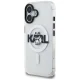 Karl Lagerfeld dėklas iPhone 17 su MagSafe, skaidrus