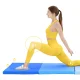 4FIZJO sulankstomas gimnastikos čiužinys 180x60x5 cm, mėlynas