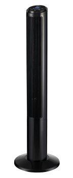 Bokštinis ventiliatorius su jonizacija Carruzzo XL, 50W, juodas