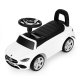 Multistore Mercedes C Class vaikiškas pasispundžiamas automobilis, baltas