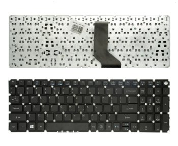 Acer Aspire E5-573 / E5-573G nešiojamojo kompiuterio klaviatūra (US), juoda