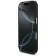 Guess 4G Big 4G Classic Logo dėklas, skirtas iPhone 17 Pro, juodas/auksinis